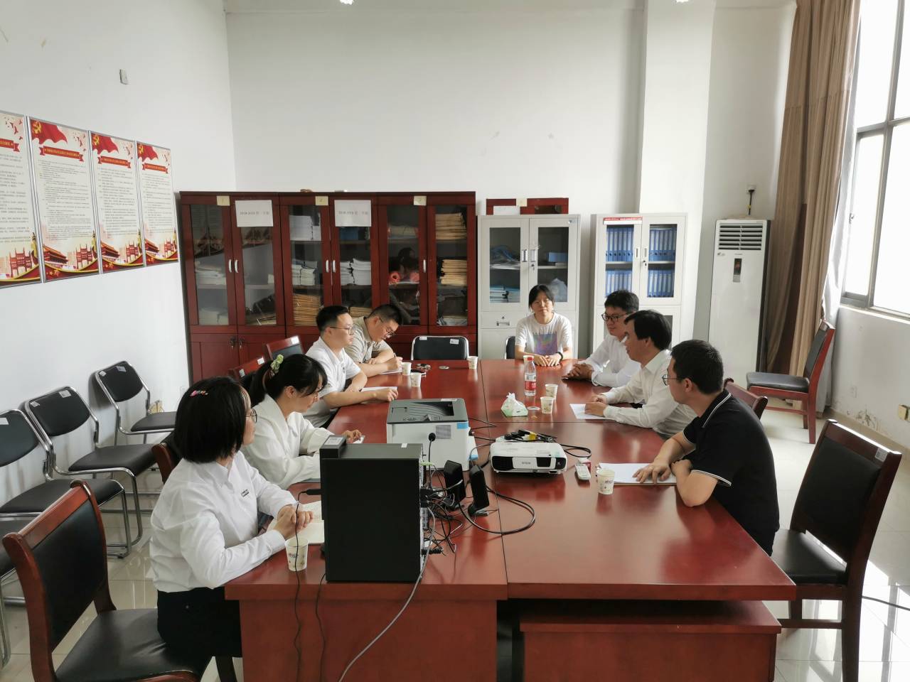 必赢3003no1线路检测中心调研推进宣城校区工作