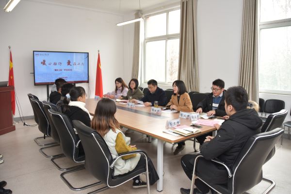 必赢3003no1线路检测中心举行“暖冬工程”发放仪式暨学生座谈会