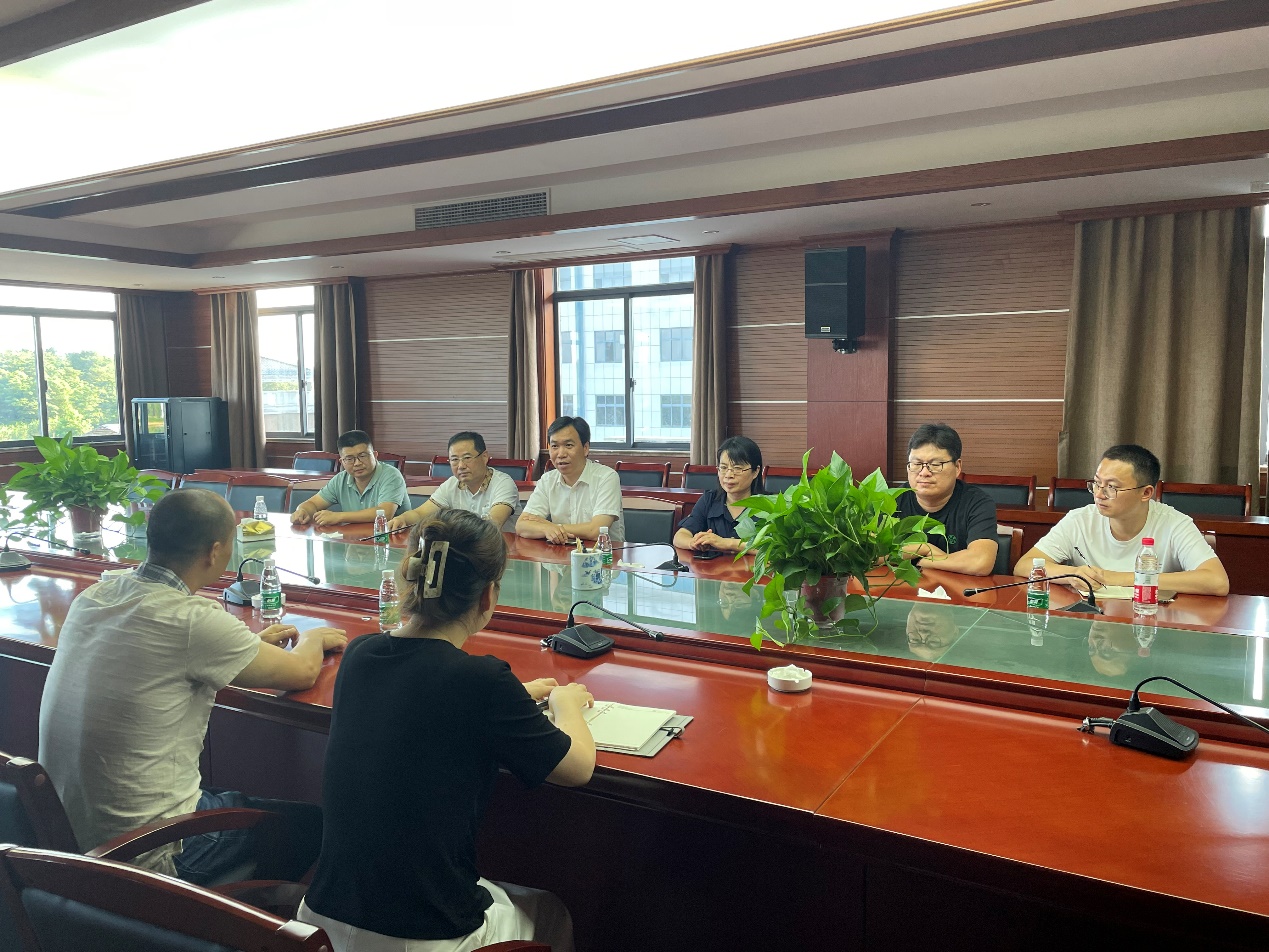 必赢3003no1线路检测中心赴宣城部分企业调研交流